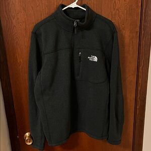 The North Face Dark Gray Quarter-Zip Fleece